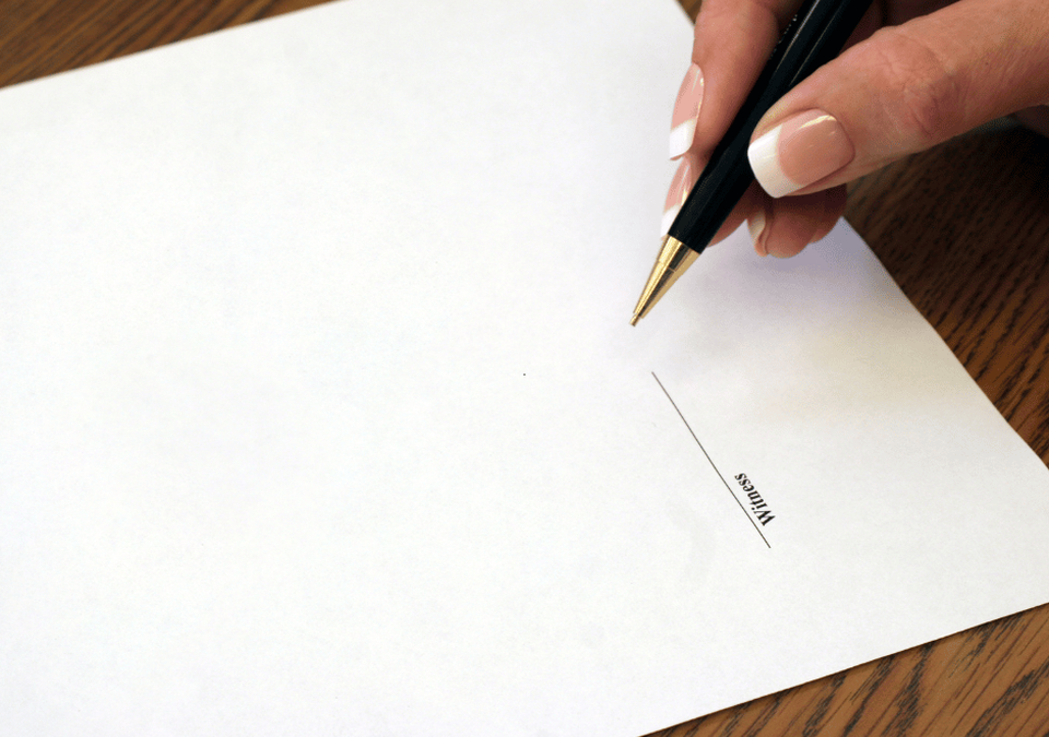Who Can Witness a Signature on a Mortgage Deed